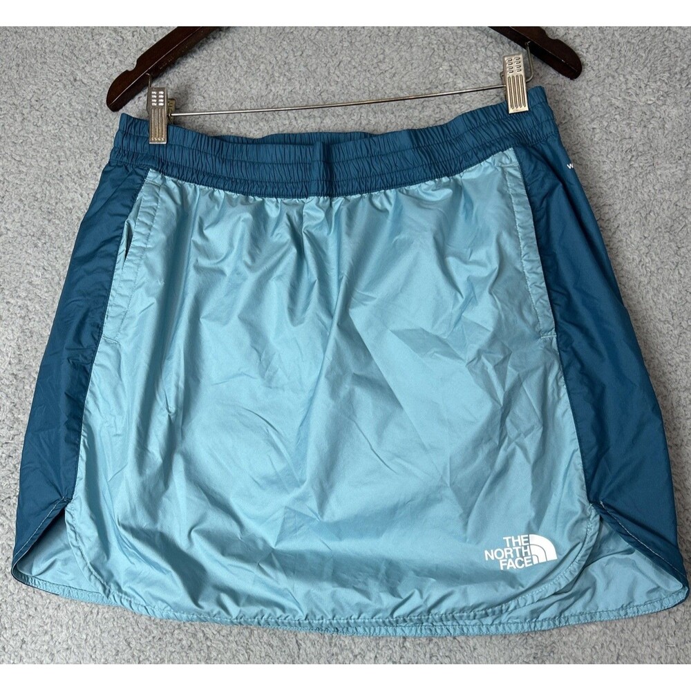 The North Face Hydrenaline Active Skirt Womens Large L Teal Blue